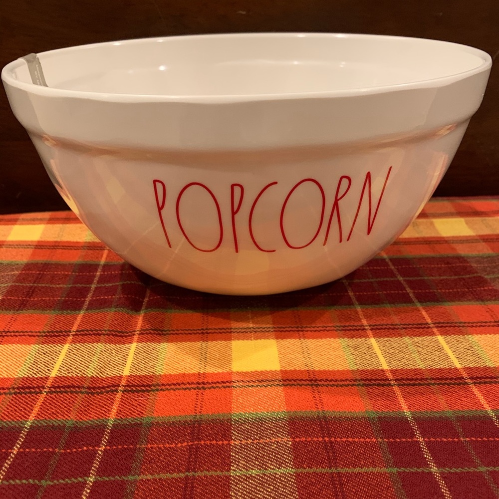 Rae Dunn Melamine POPCORN BOWL RARE NEW!🍿🍿
